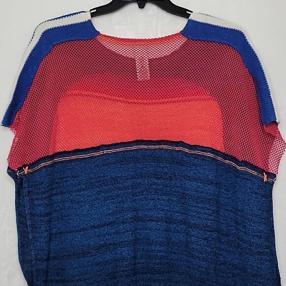 Free People Sunset Fringe Poncho Size XS/S - Picture 8 of 10